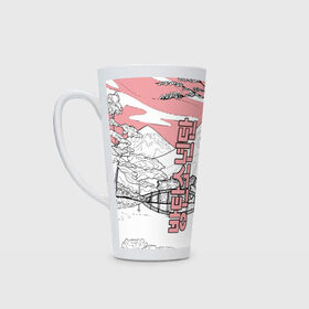 Кружка Латте с принтом BTS в городе Новоалтайск, Белая керамика | Объем 480 мл; Высота 150 мм; Диаметр 90 мм | Тематика изображения на принте: bangtan | bighit | boy | fake love | j hope | jimin | jin | jungkook | korea | kpop | live | luv | mic drop | rm | suga | v | with | бтс | кей | поп