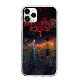 Чехол для iPhone 11 Pro Max матовый с принтом ST3 в городе Новоалтайск, Силикон |  | stranger things | очень странные дела