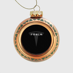 Стеклянный ёлочный шар с принтом TESLA (1) в городе Новоалтайск, Стекло | Диаметр: 80 мм | elon | elon musk | musk | space | tesla | автолюбитель | автомобиль | илон маск | тесла