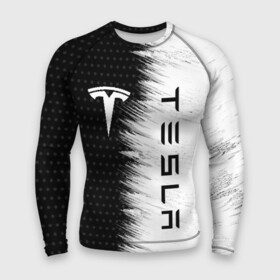 Мужской рашгард 3D с принтом TESLA (2) в городе Новоалтайск,  |  | elon | elon musk | musk | space | tesla | автолюбитель | автомобиль | илон маск | тесла