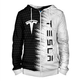 Мужская толстовка 3D на молнии с принтом TESLA (2) в городе Новоалтайск, 100% полиэстер | длина до линии бедра, манжеты и пояс оформлены мягкой тканевой резинкой, двухслойный капюшон со шнурком для регулировки, спереди молния, по бокам два кармана | elon | elon musk | musk | space | tesla | автолюбитель | автомобиль | илон маск | тесла