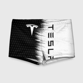 Детские купальные плавки 3D с принтом TESLA (2) в городе Новоалтайск, Полиэстер 85%, Спандекс 15% | Слитный крой, подклад по переду изделия, узкие бретели | Тематика изображения на принте: elon | elon musk | musk | space | tesla | автолюбитель | автомобиль | илон маск | тесла