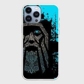 Чехол для iPhone 13 Pro Max с принтом Один в городе Новоалтайск,  |  | good | odinn | viking | vikings | бог | викинг | викинги | грандж | кельтское | краски | один | плетение | скандинавы | славяне | язычник