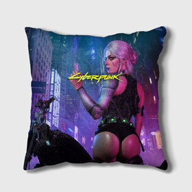 Подушка 3D с принтом CYBERPUNK 2077 в городе Новоалтайск, наволочка – 100% полиэстер, наполнитель – холлофайбер (легкий наполнитель, не вызывает аллергию). | состоит из подушки и наволочки. Наволочка на молнии, легко снимается для стирки | 2077 | ciberpunk | cyber punk | cyberpank | cyberpunk | kiberpunk | kyberpank | kyberpunk | samurai | кибер панк | киберпанк | самурай