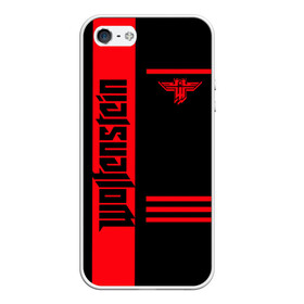 Чехол для iPhone 5/5S матовый Wolfenstein: в городе Новоалтайск, Силикон | Область печати: задняя сторона чехла, без боковых панелей | castle | the new order | wolfenstein | би джей | бласковиц | боевик | волчий | вольфенштейн | иззи | камень | новый порядок | стелс | уильям | фюрер | экшен