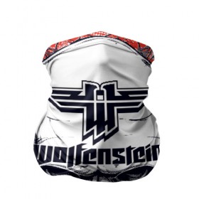 Бандана-труба 3D с принтом Wolfenstein в городе Новоалтайск, 100% полиэстер, ткань с особыми свойствами — Activecool | плотность 150‒180 г/м2; хорошо тянется, но сохраняет форму | castle | the new order | wolfenstein | би джей | бласковиц | боевик | волчий | вольфенштейн | иззи | камень | новый порядок | стелс | уильям | фюрер | экшен