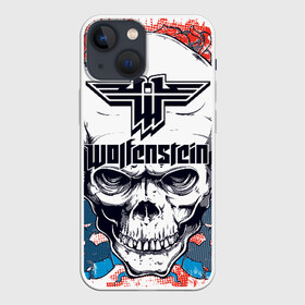 Чехол для iPhone 13 mini с принтом Wolfenstein в городе Новоалтайск,  |  | castle | the new order | wolfenstein | би джей | бласковиц | боевик | волчий | вольфенштейн | иззи | камень | новый порядок | стелс | уильям | фюрер | экшен