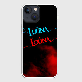 Чехол для iPhone 13 mini с принтом Louna в городе Новоалтайск,  |  | louna | tracktor bowling | альтернативный | вит | група | группа | лоуна | лу | луна | лусинэ геворкян | метал | нюметал | панк | панкрок | пилот | рок | ру | серж | трактор боулинг