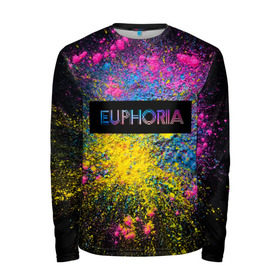 Мужской лонгслив 3D с принтом сериал Euphoria в городе Новоалтайск, 100% полиэстер | длинные рукава, круглый вырез горловины, полуприлегающий силуэт | zendaya | зендея | ру беннетт | сериал euphoria | эйфория