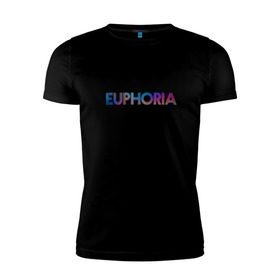 Мужская футболка премиум с принтом сериал Euphoria в городе Новоалтайск, 92% хлопок, 8% лайкра | приталенный силуэт, круглый вырез ворота, длина до линии бедра, короткий рукав | zendaya | зендея | ру беннетт | сериал euphoria | эйфория