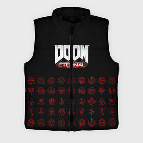Мужской жилет утепленный 3D с принтом DOOM Eternal в городе Новоалтайск,  |  | 2019 | bethesda | demon | doom | eternal | ethernal | game | games | logo | monster | runes | демон | дум | дуум | етернал | игра | игры | какодемон | кровь | лого | логотип | монстр | монстры | руны | символ | этернал