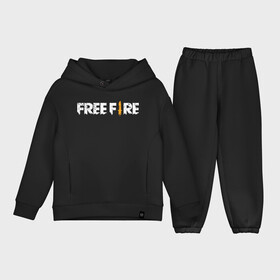 Детский костюм хлопок Oversize с принтом Garena Free Fire в городе Новоалтайск,  |  | Тематика изображения на принте: battlegrounds | fire | free | garena | гарена | фаер | фри