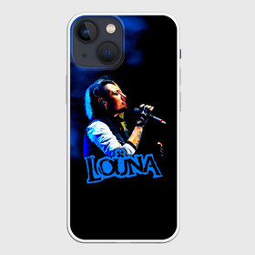 Чехол для iPhone 13 mini с принтом Louna в городе Новоалтайск,  |  | louna | tracktor bowling | альтернативный | вит | група | группа | лоуна | лу | луна | лусинэ геворкян | метал | нюметал | панк | панкрок | пилот | рок | ру | серж | трактор боулинг