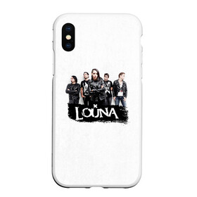 Чехол для iPhone XS Max матовый с принтом Louna в городе Новоалтайск, Силикон | Область печати: задняя сторона чехла, без боковых панелей | louna | tracktor bowling | альтернативный | вит | група | группа | лоуна | лу | луна | лусинэ геворкян | метал | нюметал | панк | панкрок | пилот | рок | ру | серж | трактор боулинг