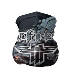 Бандана-труба 3D с принтом Wolfenstein в городе Новоалтайск, 100% полиэстер, ткань с особыми свойствами — Activecool | плотность 150‒180 г/м2; хорошо тянется, но сохраняет форму | castle | the new order | wolfenstein | би джей | бласковиц | боевик | волчий | вольфенштейн | иззи | камень | новый порядок | стелс | уильям | фюрер | экшен