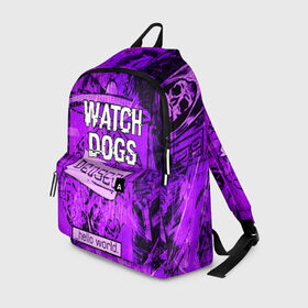 Рюкзак 3D с принтом WATCH DOGS в городе Новоалтайск, 100% полиэстер | лямки с регулируемой длиной, сверху петелька, чтобы рюкзак можно было повесить на вешалку. Основное отделение закрывается на молнию, как и внешний карман. Внутри два дополнительных кармана, один из которых закрывается на молнию. По бокам два дополнительных кармашка | ded sec | hacker | legion | watch dogs | watch dogs 2 | watch dogs legion | легион | хакер