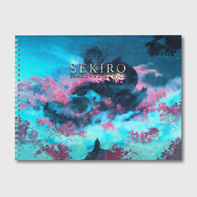 Альбом для рисования с принтом Sekiro в городе Новоалтайск, 100% бумага
 | матовая бумага, плотность 200 мг. | Тематика изображения на принте: sekiro | shadows die twice | секиро | сэкиро