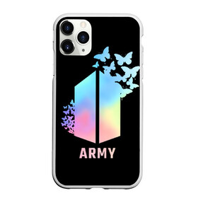 Чехол для iPhone 11 Pro матовый с принтом BTS ARMY в городе Новоалтайск, Силикон |  | army | bangtan boys | beyond the scene | bts | k pop | kpop | love yourself | бтс | к поп