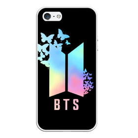 Чехол для iPhone 5/5S матовый с принтом BTS в городе Новоалтайск, Силикон | Область печати: задняя сторона чехла, без боковых панелей | bangtan boys | beyond the scene | bts | k pop | kpop | love yourself | бтс | к поп