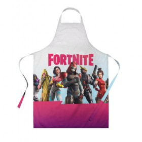 Фартук 3D с принтом FORTNITE - Season 9 в городе Новоалтайск, 100% полиэстер | общий размер — 65 х 85 см, ширина нагрудника — 26 см, горловина — 53 см, длина завязок — 54 см, общий обхват в поясе — 173 см. Принт на завязках и на горловине наносится с двух сторон, на основной части фартука — только с внешней стороны | battle | boss | floss | fort | fortnite | game | games | lama | pvp | royale | save | season | survival | the | world | битва | дроп | игра | игры | королевская | лама | массакр | найт | сезон | форт | фортнайт
