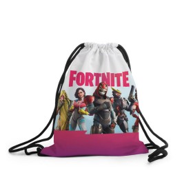 Рюкзак-мешок 3D с принтом FORTNITE - Season 9 в городе Новоалтайск, 100% полиэстер | плотность ткани — 200 г/м2, размер — 35 х 45 см; лямки — толстые шнурки, застежка на шнуровке, без карманов и подкладки | battle | boss | floss | fort | fortnite | game | games | lama | pvp | royale | save | season | survival | the | world | битва | дроп | игра | игры | королевская | лама | массакр | найт | сезон | форт | фортнайт