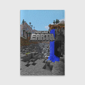 Обложка для паспорта матовая кожа с принтом MINECRAFT в городе Новоалтайск, натуральная матовая кожа | размер 19,3 х 13,7 см; прозрачные пластиковые крепления | craft | creeper | dungeon | dungeons | earth | game | logo | mine | minecraft | mobile | online | дунгеонс | земля | зомбиы | игра | крипер | лого | майкрафт | майнкрафт | мобайл | онлайн | подземелье | подземелья