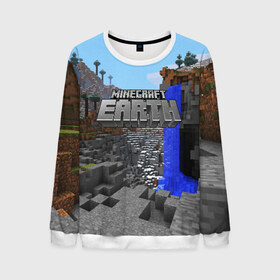 Мужской свитшот 3D с принтом MINECRAFT в городе Новоалтайск, 100% полиэстер с мягким внутренним слоем | круглый вырез горловины, мягкая резинка на манжетах и поясе, свободная посадка по фигуре | craft | creeper | dungeon | dungeons | earth | game | logo | mine | minecraft | mobile | online | дунгеонс | земля | зомбиы | игра | крипер | лого | майкрафт | майнкрафт | мобайл | онлайн | подземелье | подземелья