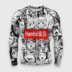 Мужской рашгард 3D с принтом Японская анимация в городе Новоалтайск,  |  | ahegao | anime | black   white | cartoon | collage | comic | emotion | faces | girls | hieroglyphs | inscription | japanese | manga | mouth | open | аниме | девушки | иероглифы | коллаж | комикс | лица | мультфильм | надпись | 