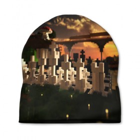 Шапка 3D с принтом MINECRAFT в городе Новоалтайск, 100% полиэстер | универсальный размер, печать по всей поверхности изделия | craft | creeper | dungeon | dungeons | earth | game | logo | mine | minecraft | mobile | online | дунгеонс | земля | зомбиы | игра | крипер | лого | майкрафт | майнкрафт | мобайл | онлайн | подземелье | подземелья