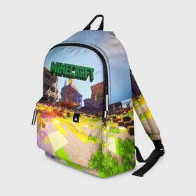 Рюкзак 3D с принтом MINECRAFT в городе Новоалтайск, 100% полиэстер | лямки с регулируемой длиной, сверху петелька, чтобы рюкзак можно было повесить на вешалку. Основное отделение закрывается на молнию, как и внешний карман. Внутри два дополнительных кармана, один из которых закрывается на молнию. По бокам два дополнительных кармашка | Тематика изображения на принте: craft | creeper | dungeon | dungeons | earth | game | logo | mine | minecraft | mobile | online | дунгеонс | земля | зомбиы | игра | крипер | лого | майкрафт | майнкрафт | мобайл | онлайн | подземелье | подземелья
