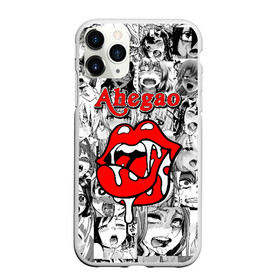 Чехол для iPhone 11 Pro Max матовый с принтом Ahegao в городе Новоалтайск, Силикон |  | Тематика изображения на принте: ahegao | black   white | cartoon | collage | comic | emotion | faces | girls | inscription | japanese | lips | manga | mouth | open | red | аниме | губы | девушки | коллаж | комикс | красные | лица | мультфильм | надпись | откр