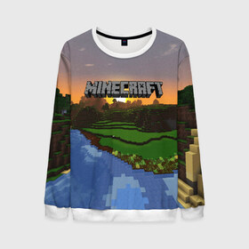 Мужской свитшот 3D с принтом MINECRAFT в городе Новоалтайск, 100% полиэстер с мягким внутренним слоем | круглый вырез горловины, мягкая резинка на манжетах и поясе, свободная посадка по фигуре | craft | creeper | dungeon | dungeons | earth | game | logo | mine | minecraft | mobile | online | дунгеонс | земля | зомбиы | игра | крипер | лого | майкрафт | майнкрафт | мобайл | онлайн | подземелье | подземелья