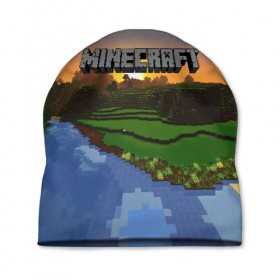 Шапка 3D с принтом MINECRAFT в городе Новоалтайск, 100% полиэстер | универсальный размер, печать по всей поверхности изделия | craft | creeper | dungeon | dungeons | earth | game | logo | mine | minecraft | mobile | online | дунгеонс | земля | зомбиы | игра | крипер | лого | майкрафт | майнкрафт | мобайл | онлайн | подземелье | подземелья