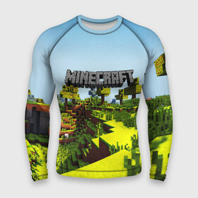Мужской рашгард 3D с принтом MINECRAFT в городе Новоалтайск,  |  | craft | creeper | dungeon | dungeons | earth | game | logo | mine | minecraft | mobile | online | дунгеонс | земля | зомбиы | игра | крипер | лого | майкрафт | майнкрафт | мобайл | онлайн | подземелье | подземелья