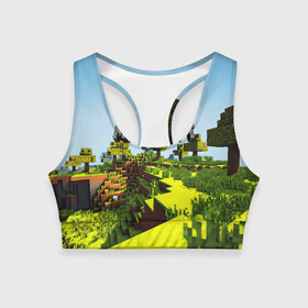Женский спортивный топ 3D с принтом MINECRAFT в городе Новоалтайск, 82% полиэстер, 18% спандекс Ткань безопасна для здоровья, позволяет коже дышать, не мнется и не растягивается |  | craft | creeper | dungeon | dungeons | earth | game | logo | mine | minecraft | mobile | online | дунгеонс | земля | зомбиы | игра | крипер | лого | майкрафт | майнкрафт | мобайл | онлайн | подземелье | подземелья