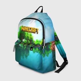 Рюкзак 3D с принтом MINECRAFT в городе Новоалтайск, 100% полиэстер | лямки с регулируемой длиной, сверху петелька, чтобы рюкзак можно было повесить на вешалку. Основное отделение закрывается на молнию, как и внешний карман. Внутри два дополнительных кармана, один из которых закрывается на молнию. По бокам два дополнительных кармашка | Тематика изображения на принте: craft | creeper | dungeon | dungeons | earth | game | logo | mine | minecraft | mobile | online | дунгеонс | земля | зомбиы | игра | крипер | лого | майкрафт | майнкрафт | мобайл | онлайн | подземелье | подземелья