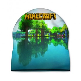 Шапка 3D с принтом MINECRAFT в городе Новоалтайск, 100% полиэстер | универсальный размер, печать по всей поверхности изделия | craft | creeper | dungeon | dungeons | earth | game | logo | mine | minecraft | mobile | online | дунгеонс | земля | зомбиы | игра | крипер | лого | майкрафт | майнкрафт | мобайл | онлайн | подземелье | подземелья