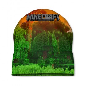 Шапка 3D с принтом MINECRAFT в городе Новоалтайск, 100% полиэстер | универсальный размер, печать по всей поверхности изделия | craft | creeper | dungeon | dungeons | earth | game | logo | mine | minecraft | mobile | online | дунгеонс | земля | зомбиы | игра | крипер | лого | майкрафт | майнкрафт | мобайл | онлайн | подземелье | подземелья
