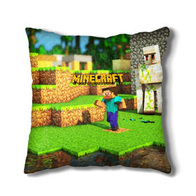 Подушка 3D с принтом MINECRAFT в городе Новоалтайск, наволочка – 100% полиэстер, наполнитель – холлофайбер (легкий наполнитель, не вызывает аллергию). | состоит из подушки и наволочки. Наволочка на молнии, легко снимается для стирки | Тематика изображения на принте: craft | creeper | dungeon | dungeons | earth | game | logo | mine | minecraft | mobile | online | дунгеонс | земля | зомбиы | игра | крипер | лого | майкрафт | майнкрафт | мобайл | онлайн | подземелье | подземелья