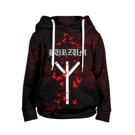 Детская толстовка 3D с принтом Burzum Algiz Rune в городе Новоалтайск, 100% полиэстер | двухслойный капюшон со шнурком для регулировки, мягкие манжеты на рукавах и по низу толстовки, спереди карман-кенгуру с мягким внутренним слоем | algiz | art | burz | burzum | horror | logo | merch | music | rune | альгиз | арт | бурз | бурзум | варг викернес | группа | логотип | мерч | метал | мистика | музыка | надпись | норвегия | норвежская группа | норги | руна | толкиен