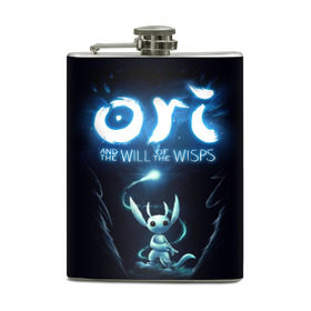 Фляга с принтом Ori and the Blind Forest в городе Новоалтайск, металлический корпус | емкость 0,22 л, размер 125 х 94 мм. Виниловая наклейка запечатывается полностью | Тематика изображения на принте: blind forest | ori | sein | белка | гумо | кошка | куро | лиса | нару | непроглядный лес | ори | платформер | птенец | сейн | сова