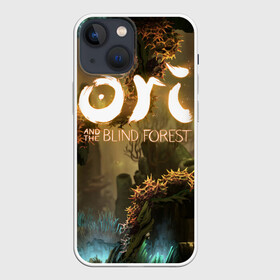 Чехол для iPhone 13 mini с принтом Ori and the Blind Forest в городе Новоалтайск,  |  | Тематика изображения на принте: blind forest | ori | sein | белка | гумо | кошка | куро | лиса | нару | непроглядный лес | ори | платформер | птенец | сейн | сова