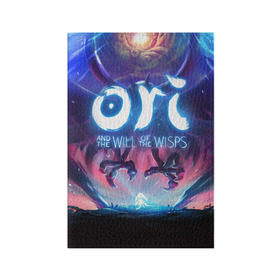 Обложка для паспорта матовая кожа с принтом Ori and the Blind Forest в городе Новоалтайск, натуральная матовая кожа | размер 19,3 х 13,7 см; прозрачные пластиковые крепления | blind forest | ori | sein | белка | гумо | кошка | куро | лиса | нару | непроглядный лес | ори | платформер | птенец | сейн | сова