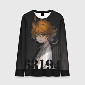 Мужской лонгслив 3D с принтом The Promised Neverland в городе Новоалтайск, 100% полиэстер | длинные рукава, круглый вырез горловины, полуприлегающий силуэт | the promised neverland | аниме | манга | обещанный неверленд