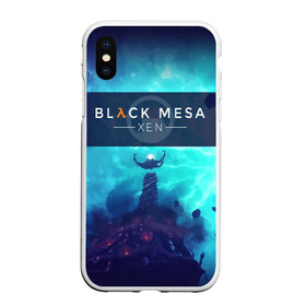 Чехол для iPhone XS Max матовый с принтом HALF-LIFE - Black Mesa XEN в городе Новоалтайск, Силикон | Область печати: задняя сторона чехла, без боковых панелей | Тематика изображения на принте: black | counter | csgo | freeman | gordon | half | half life | halflife | lambda | life | logo | mesa | portal | strike | xen | гордон | контр | лайф | лого | портал | символ | страйк | фримен | халф | халф лайф | халфлайф