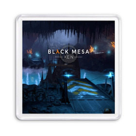 Магнит 55*55 с принтом HALF-LIFE - Black Mesa: XEN в городе Новоалтайск, Пластик | Размер: 65*65 мм; Размер печати: 55*55 мм | Тематика изображения на принте: black | counter | csgo | freeman | gordon | half | half life | halflife | lambda | life | logo | mesa | portal | strike | xen | гордон | контр | лайф | лого | портал | символ | страйк | фримен | халф | халф лайф | халфлайф