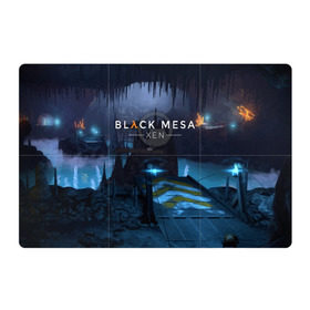 Магнитный плакат 3Х2 с принтом HALF-LIFE - Black Mesa: XEN в городе Новоалтайск, Полимерный материал с магнитным слоем | 6 деталей размером 9*9 см | black | counter | csgo | freeman | gordon | half | half life | halflife | lambda | life | logo | mesa | portal | strike | xen | гордон | контр | лайф | лого | портал | символ | страйк | фримен | халф | халф лайф | халфлайф
