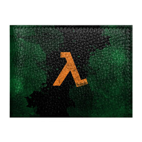 Обложка для студенческого билета с принтом HALF-LIFE - Lambda в городе Новоалтайск, натуральная кожа | Размер: 11*8 см; Печать на всей внешней стороне | Тематика изображения на принте: black | counter | csgo | freeman | gordon | half | half life | halflife | lambda | life | logo | mesa | portal | strike | xen | гордон | контр | лайф | лого | портал | символ | страйк | фримен | халф | халф лайф | халфлайф