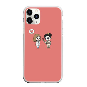 Чехол для iPhone 11 Pro матовый с принтом Descendants of the Sun в городе Новоалтайск, Силикон |  | descendants of the sun | taeyangui huye | дорама | кан мо ён | корейские сериалы | потомки солнца | сон хе гё | сон чжун ки | ю си джин