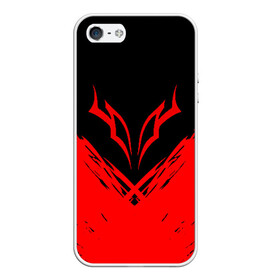 Чехол для iPhone 5/5S матовый с принтом BERSERK БЕРСЕРК в городе Новоалтайск, Силикон | Область печати: задняя сторона чехла, без боковых панелей | Тематика изображения на принте: anime | anime berserk | berserk | knight | manga | аниме | аниме берсерк | берсерк | манга | рыцарь
